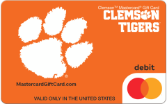 Clemson University Gift Card