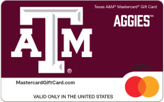 Texas A&M University Gift Card