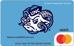 University of North Carolina Gift Card