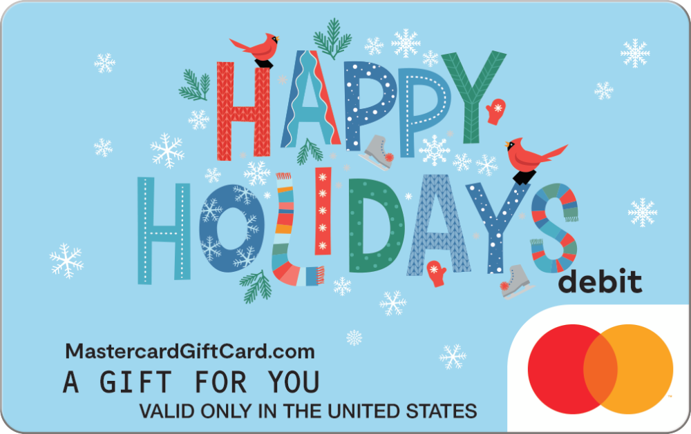 Featured Card 1 - Snowy Happy Holidays