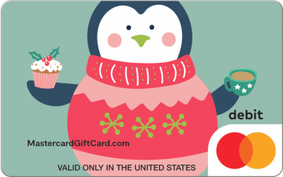 Holly Jolly Penguin Gift Card