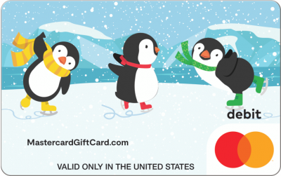 Skating Penguin Group Gift Card